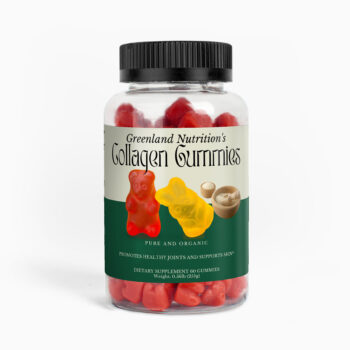 Greenland Nutrition's Collagen Gummies for Adults - Bottle of chewy collagen supplements